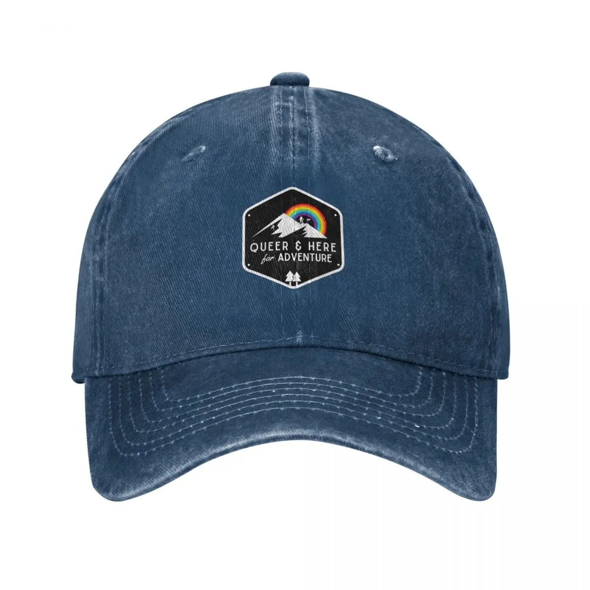 Outdoor Adventure Outlet - Queer & Here for Adventure Boné