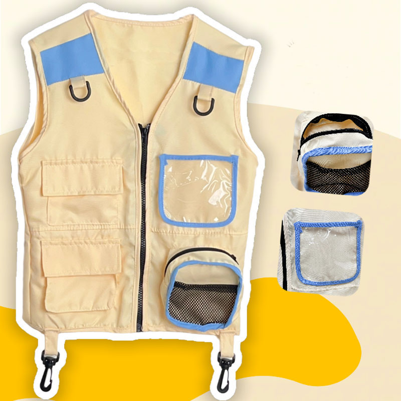 Outdoor Adventure Activities - Crianças explorador colete fingir jogar cosplay