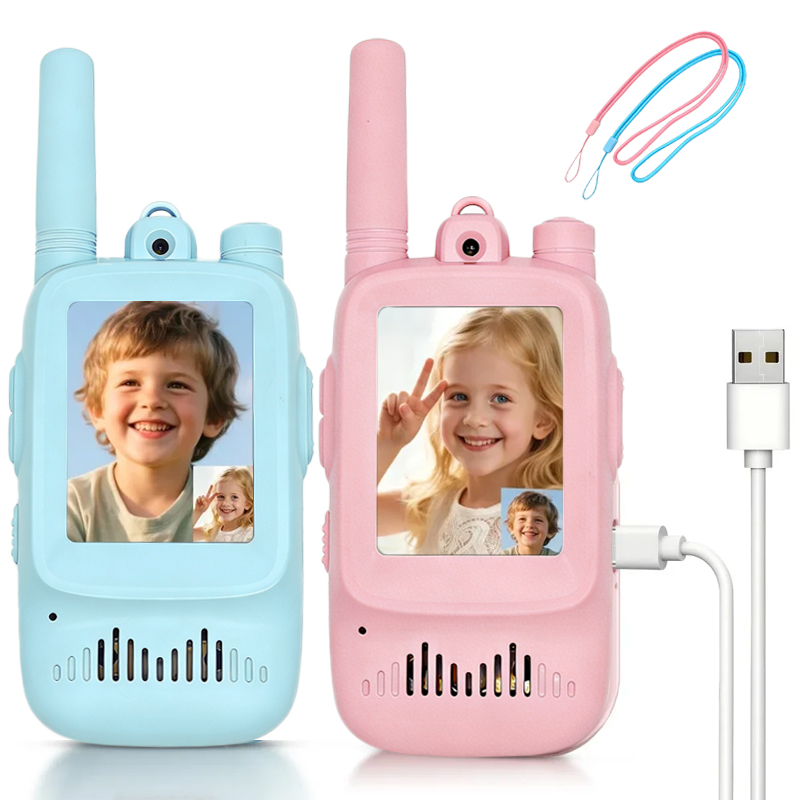 Outdoor Adventure Activities - 2 Walkie Talkies Infantis Recarregáveis para