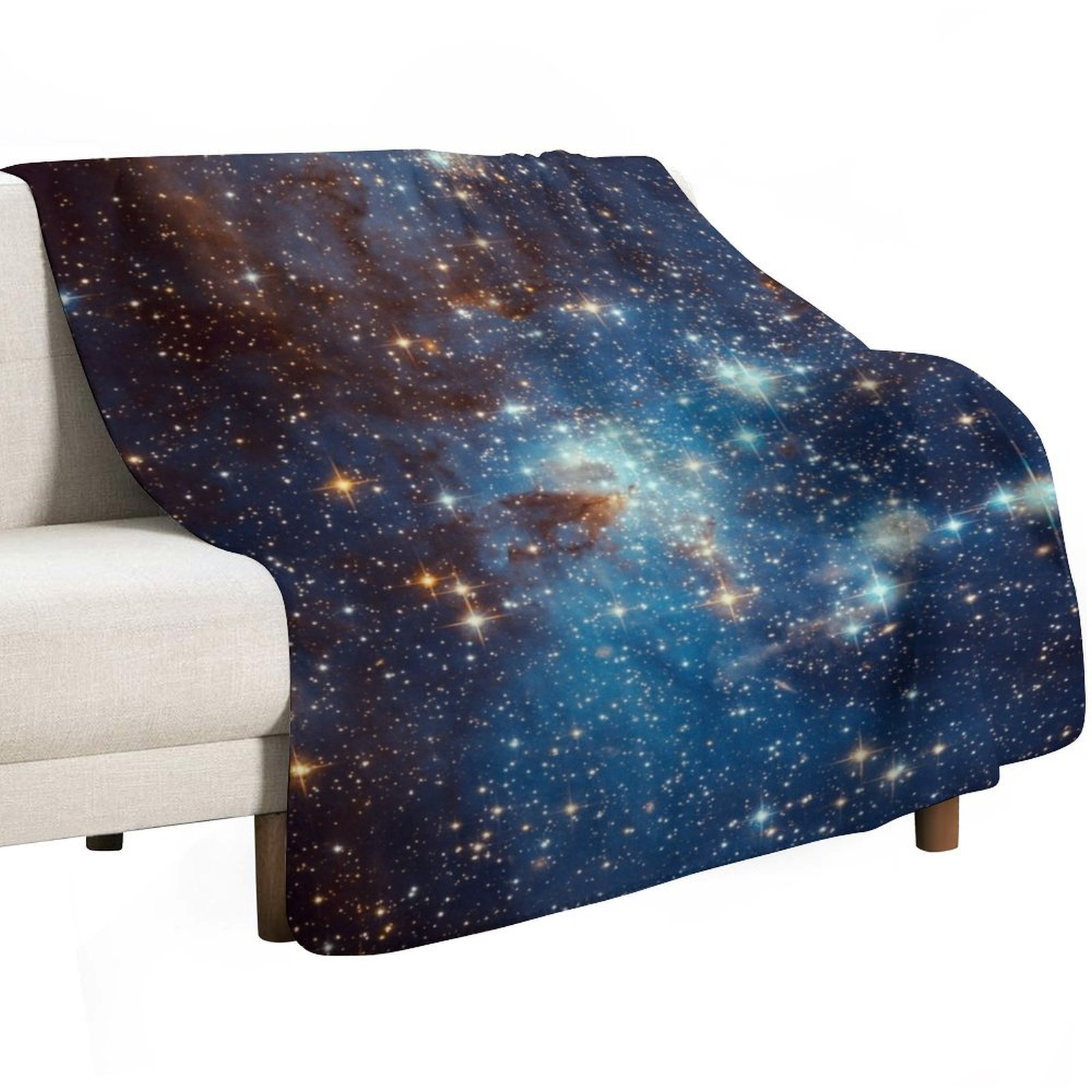 Cobertor Decorativo Azul Nebul - Space Blanket Heavy avaliação e preço