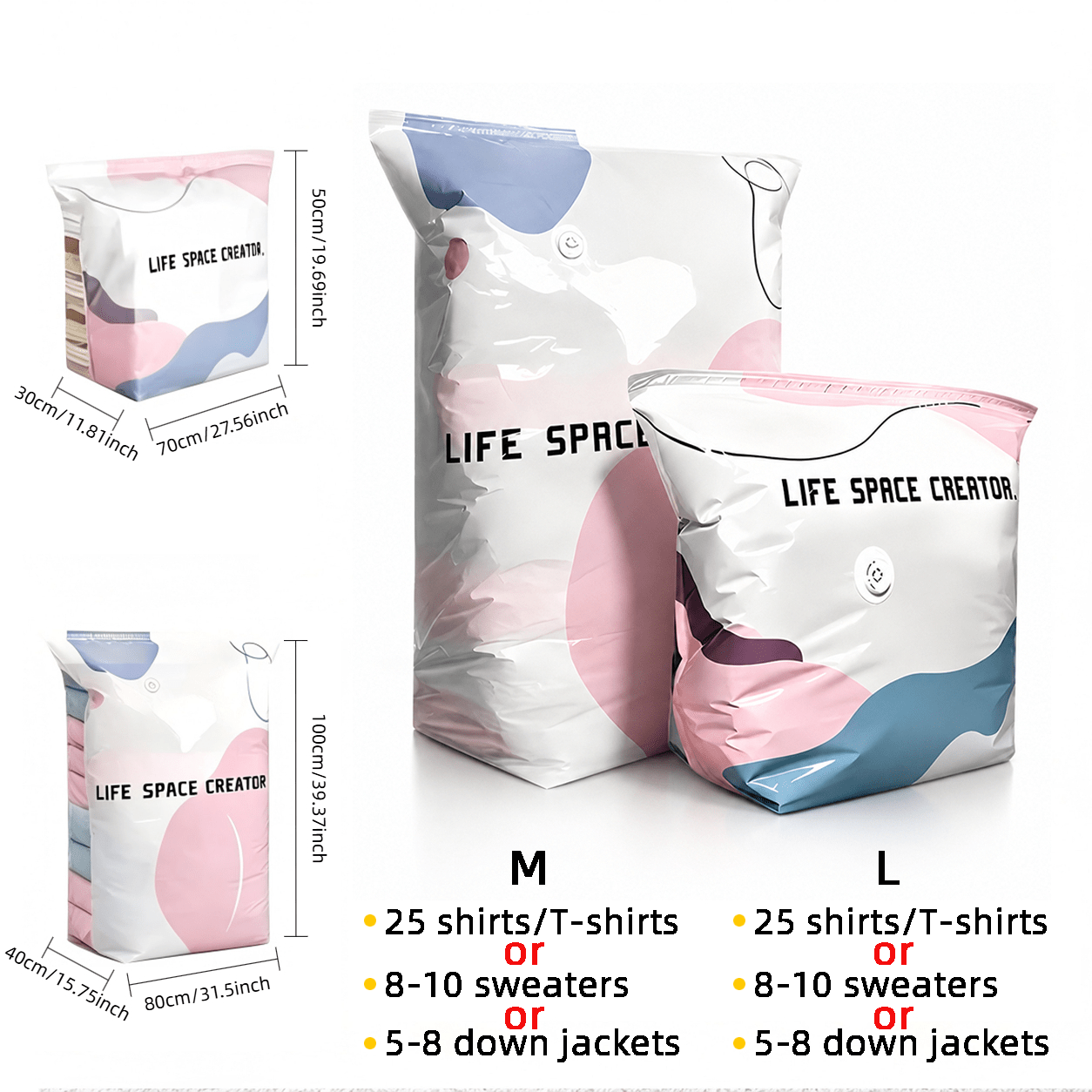 Pacote com 6 Sacos a Vácuo Ref - Space Blanket Heavy avaliação e preço
