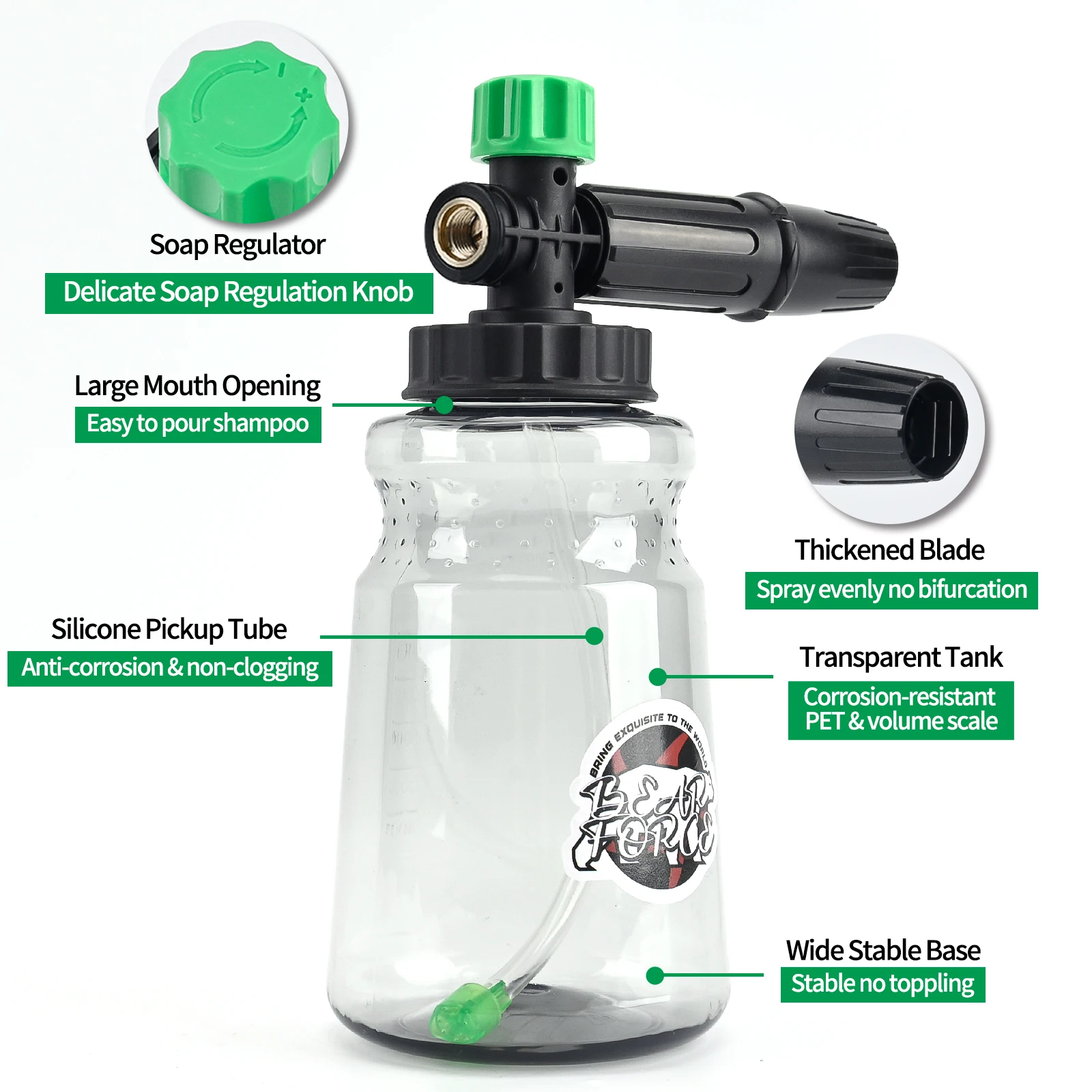 Lança de espuma para lavadora  - Bear Spray Clip avaliação e preço