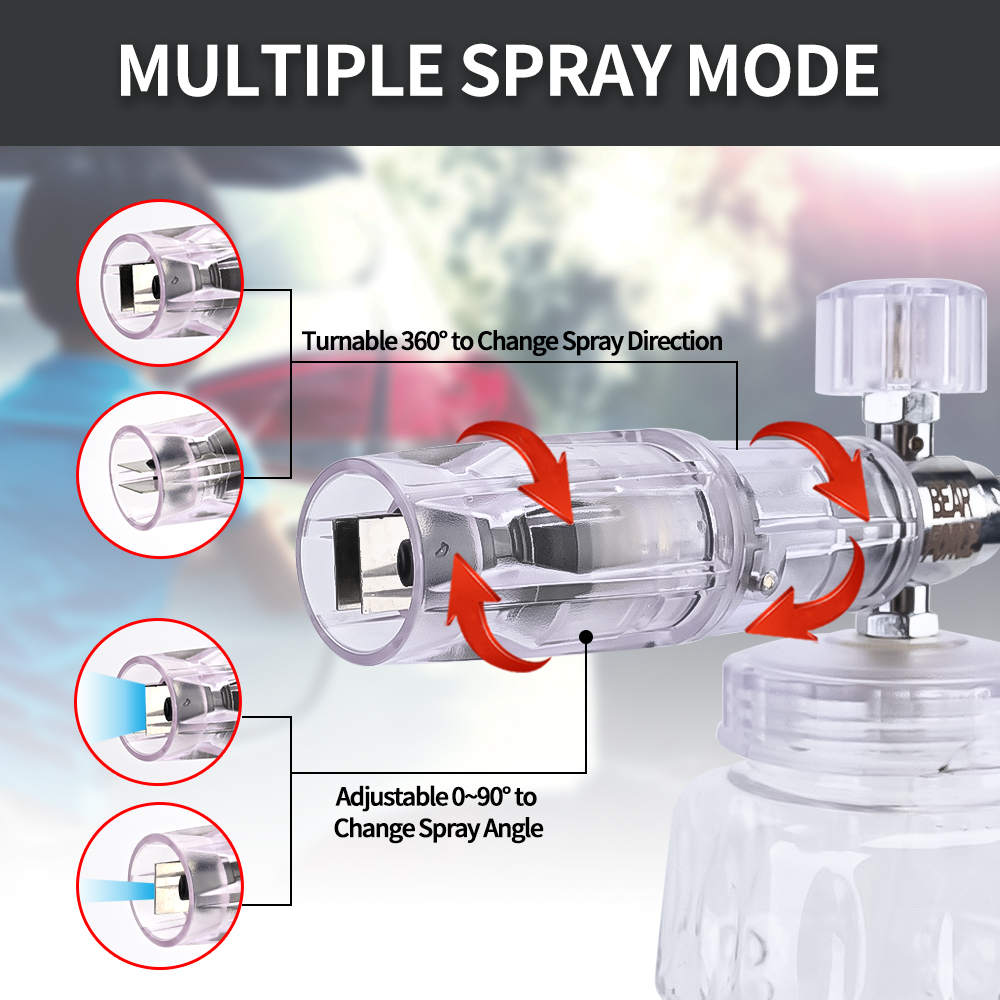 Lança de espuma de neve do ger - Bear Spray Clip avaliação e preço