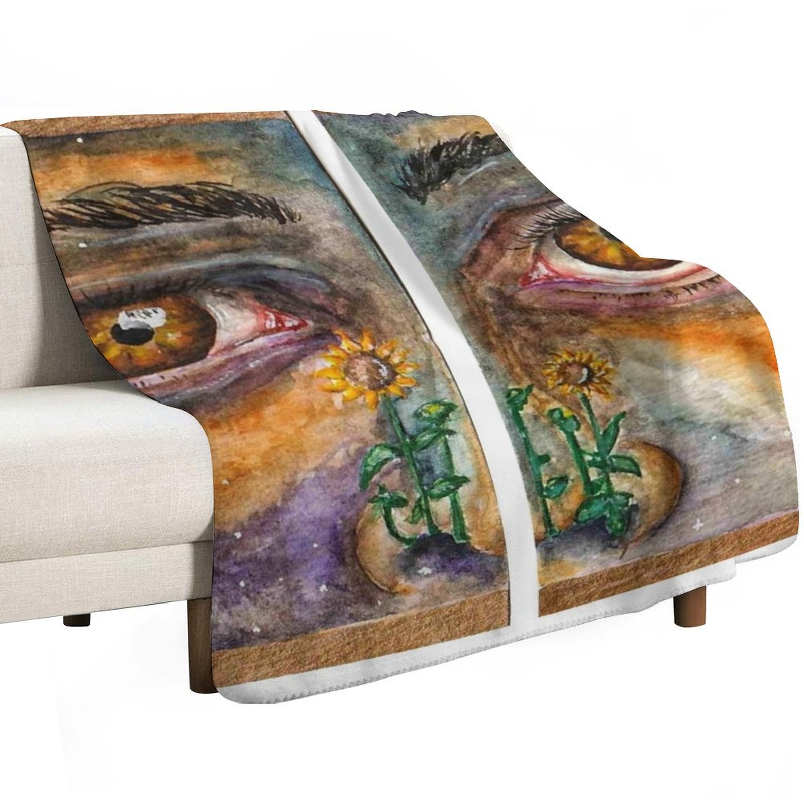 Manta Decorativa Girassóis Esp - Space Blanket Heavy avaliação e preço